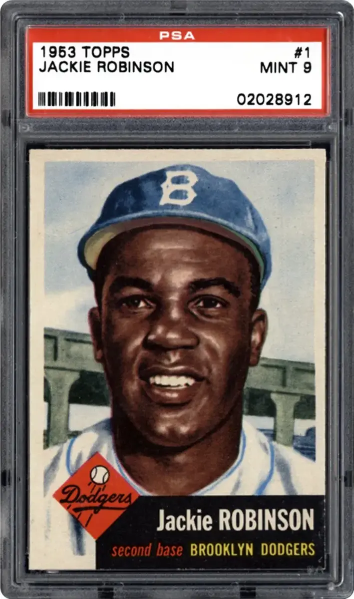 Jackie Robinson Cards Tell Story Of One Of Baseball S Most Iconic