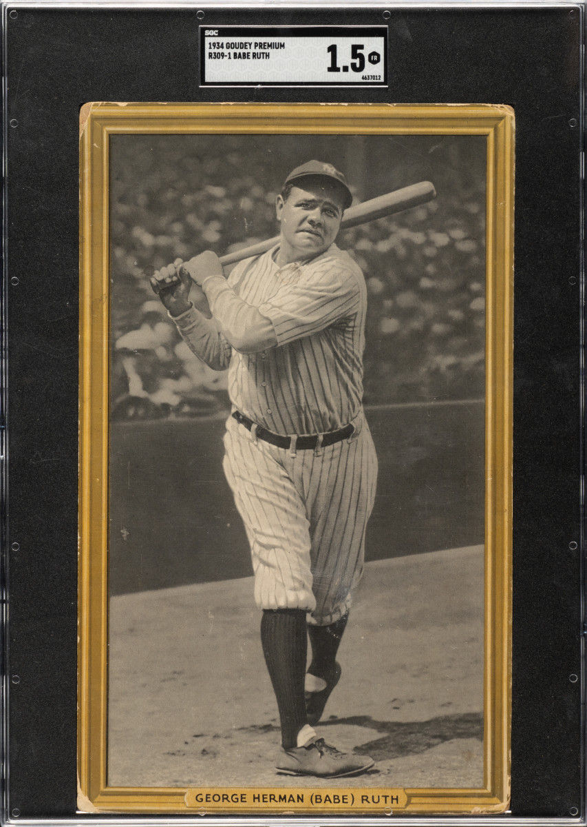 Rare Babe Ruth Cards Vintage Complete Sets Highlight June Auction At