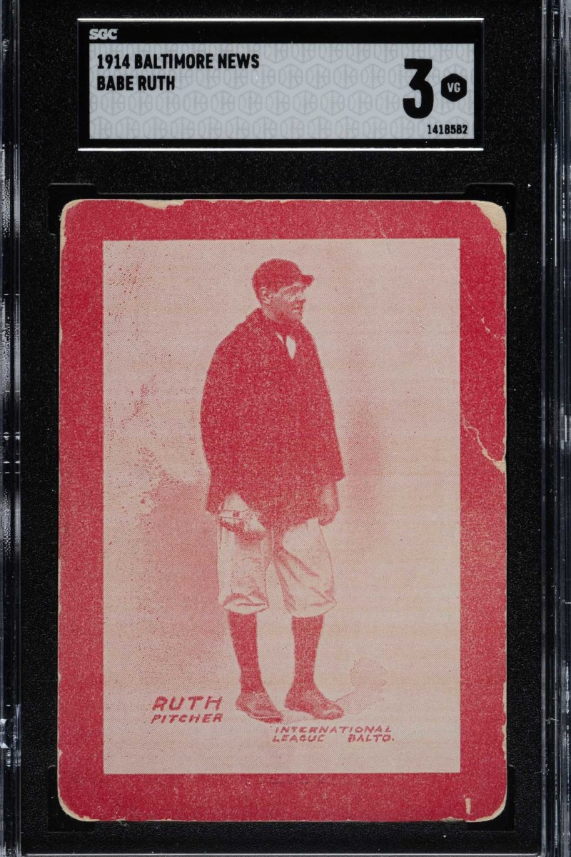 Babe Ruth Rookie Card Trending Toward Million Sell At Rea