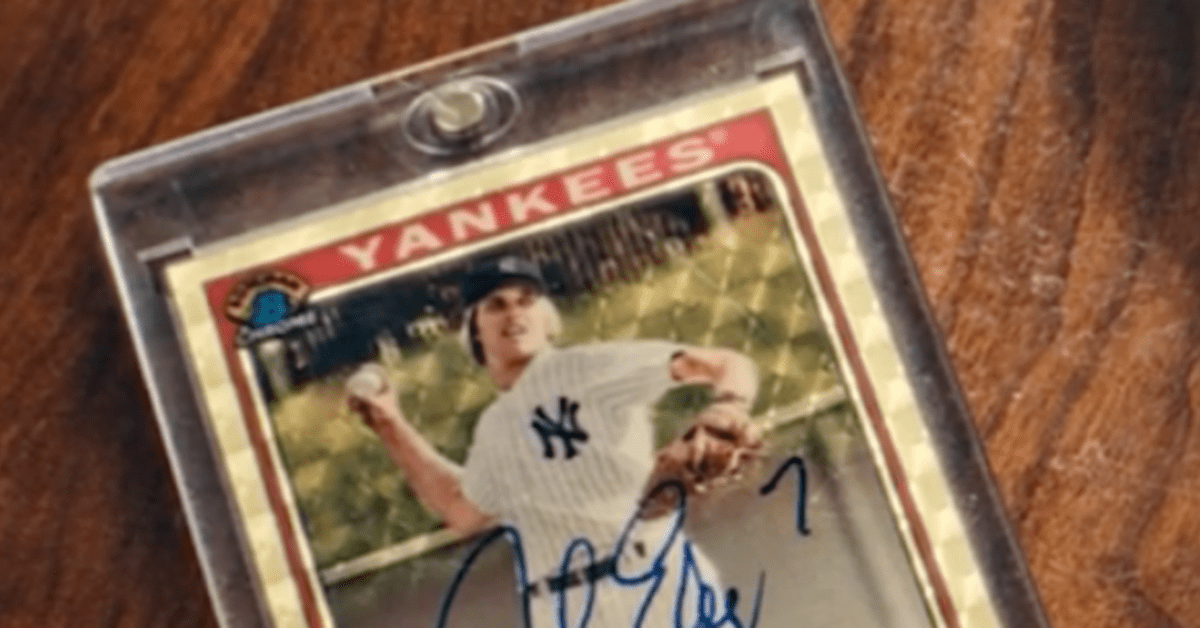 Topps debuts 2024 Bowman Draft John Elway baseball card with clever ad