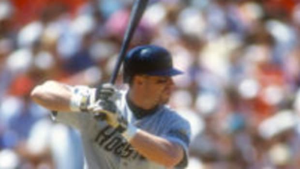  During Jeff Bagwell’s first Spring Training with the Houston Astros, some coaches were convinced his batting stance had to be changed. The batting stance wasn’t changed, and Bagwell put together Hall of Fame offensive numbers. (Photo by Focus on Sport/Getty Images)