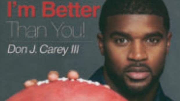  Don J. Carey III was at the show to sign copies of his book “It’s Not Because I’m Better Than You!”