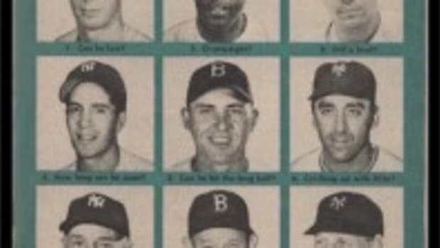 An exploding television market and success of New York City teams helped Topps enter and take over the baseball card market in the 1950s.