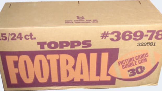 Collect Auction has no shortage of unopened product including this 1978 Topps Football cello case.