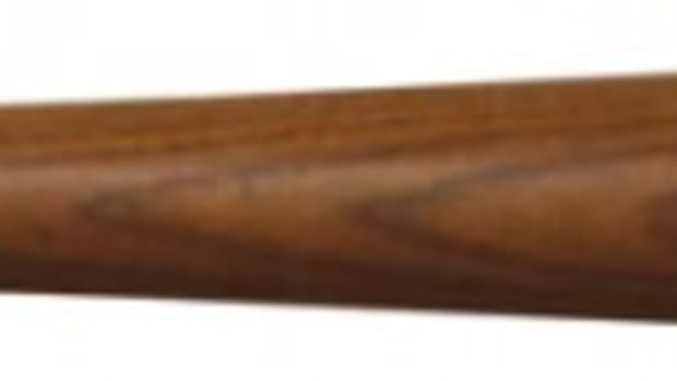 You'll be able to hold a 1932 Babe Ruth game-used bat, certified PSA 10, at the Long Beach Expo, September 4 - 6, 2014. (Photo credit: Memory Lane.)