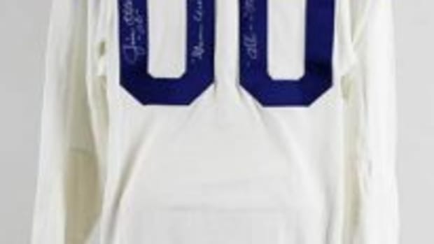 1965 Jim Otto Game-Worn, Signed AFL All-Star Jersey Oakland Raiders 