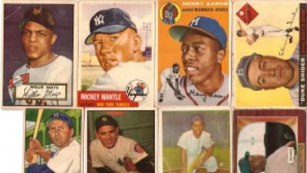  Topps cards from the 1950s did better than 1950s Bowmans as to performance on the VVCI.