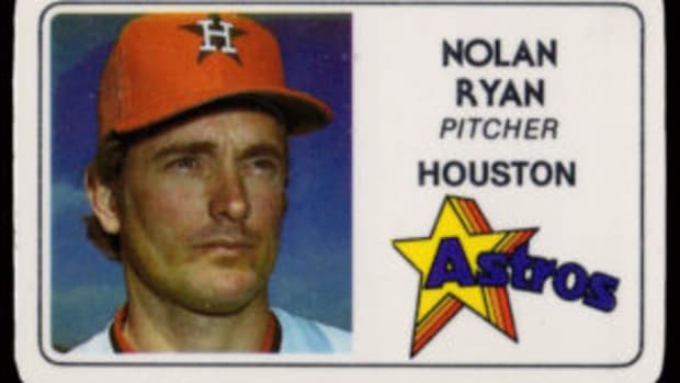  1981 Perma-Graphics Baseball Nolan Ryan card
