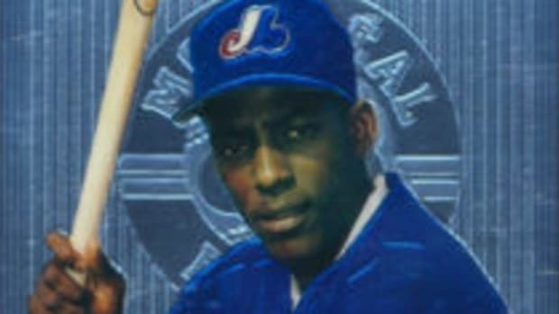  The 1995 Bowman’s Best (No. 2) Vladimir Guerrero card is one of his top rookie cards.