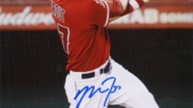 Mike Trout Signed Photo