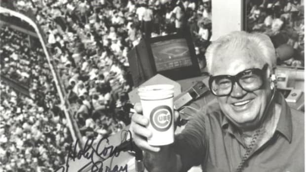 Sports announcers tend to be more favored by collectors than sportswriters. Among the favorites is Harry Caray, who won the Ford C. Frick Award in 1989. 