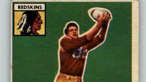 1956 TOPPS FOOTBALL #001 JACK CARSON WASHINGTON from Kit Young Cards