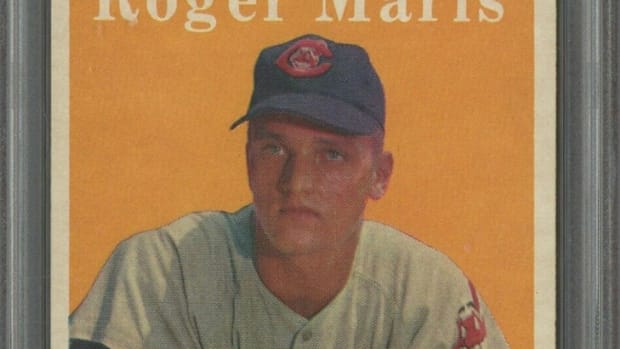 1958 Topps Roger Maris card.