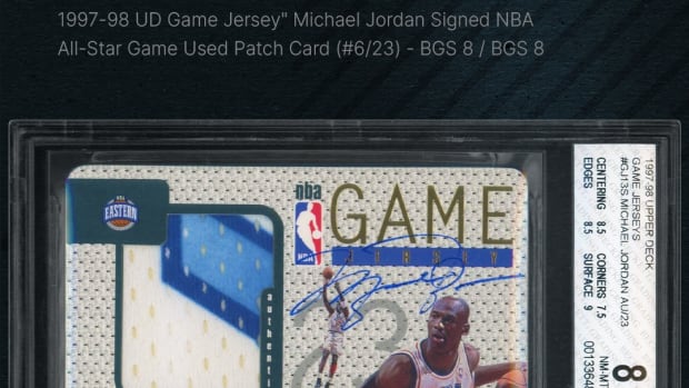 A Michael Jordan card from 1997-98 sold for a record $2.7 million at Goldin Auctions.