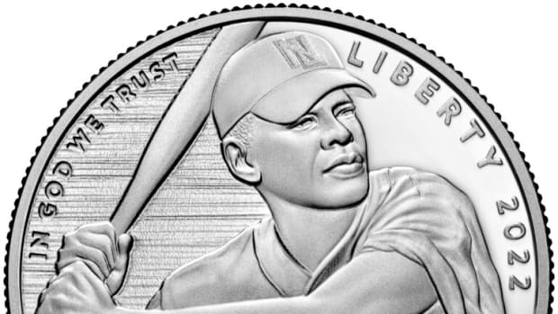 Negro Leagues Baseball commemorative coin.