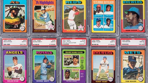 1975 Topps Baseball complete set up for bid at Goldin Auctions.