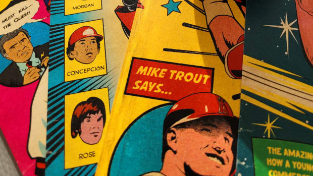 Daniel Jacob Horine's baseball-themed, comic book-style art prints.
