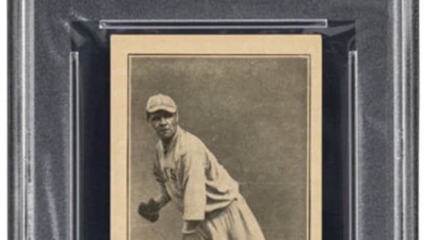 A Babe Ruth rookie card opened at more than $1.5 million in the Heritage Spring Auction.