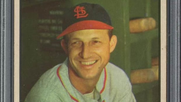 1953 Bowman Color Stan Musial card.
