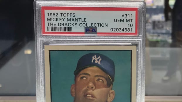 Ken Kendrick's Topps 1952 Mickey Mantle is one of only three in the world graded PSA 10.