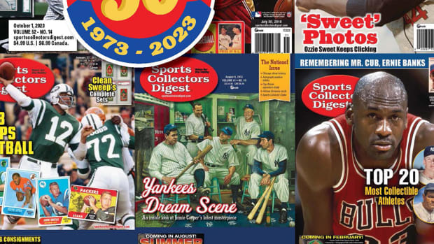 The autograph than turned into gold - Sports Collectors Digest