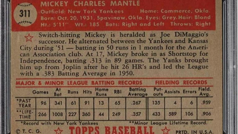 Online Auctioneer: A six-figure steal for a '52 Mantle; LaMelo Ball, Ohtani cards soar