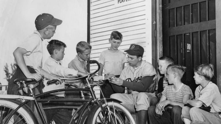 How popular Pee Wee Reese made it to the big leagues and became a two-sport star