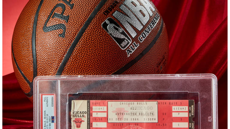 Ticket from Michael Jordan’s NBA debut brings record sale