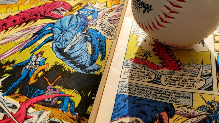 Artist combines love of baseball and art to create comic book-style prints displayed in Hall of Fame