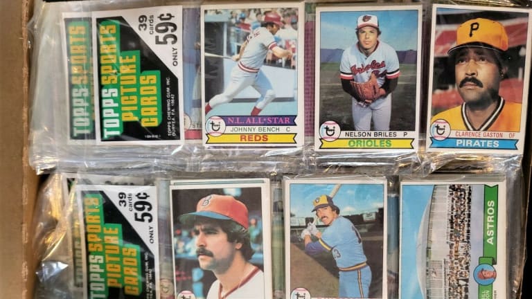 A 1979 Topps Rack Pack sells for $20K; 1961 Mickey Mantle card enjoys a spike