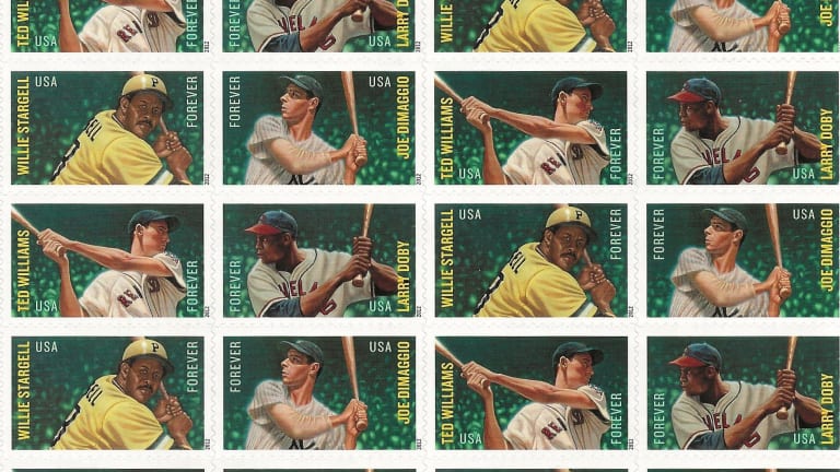 Baseball stamps tell story of game’s history and stars, and they’re fun to collect