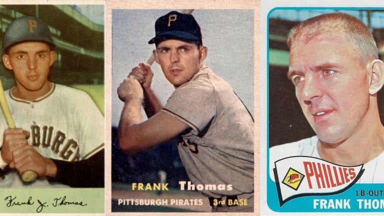 Frank Thomas, star with the Pittsburgh Pirates and original 1962