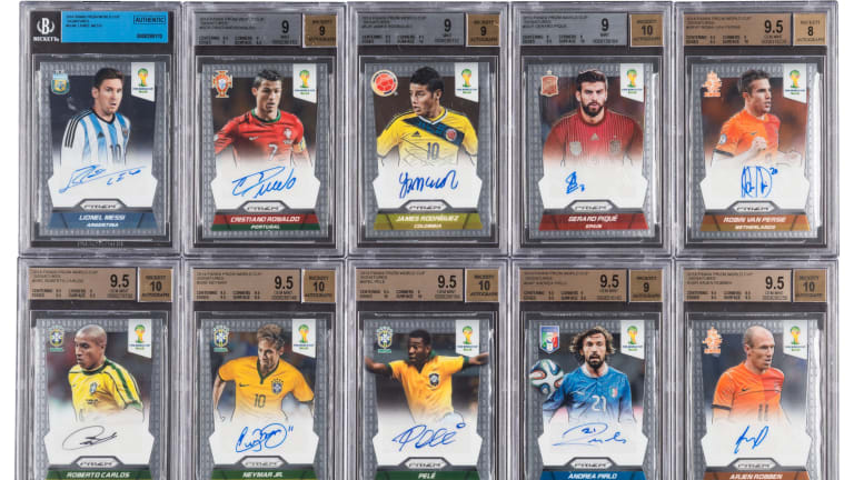 With 2022 World Cup approaching, collectors get their kicks as soccer cards rise in popularity, value