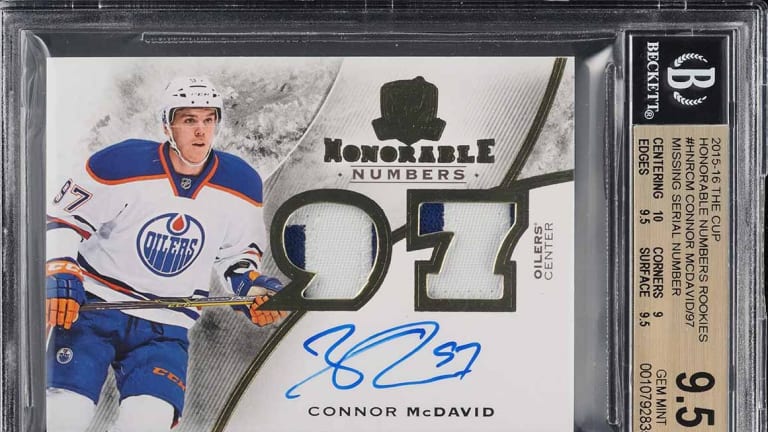 NHL season opens with valuable Wayne Gretzky, Connor McDavid rookie cards up for bid