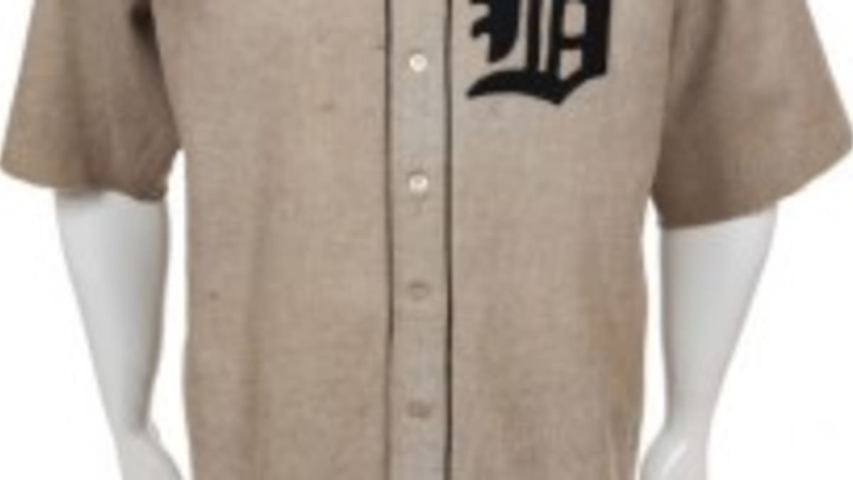 Vintage Detroit Tigers Jersey from Unknown Production for Role of Ty Cobb
