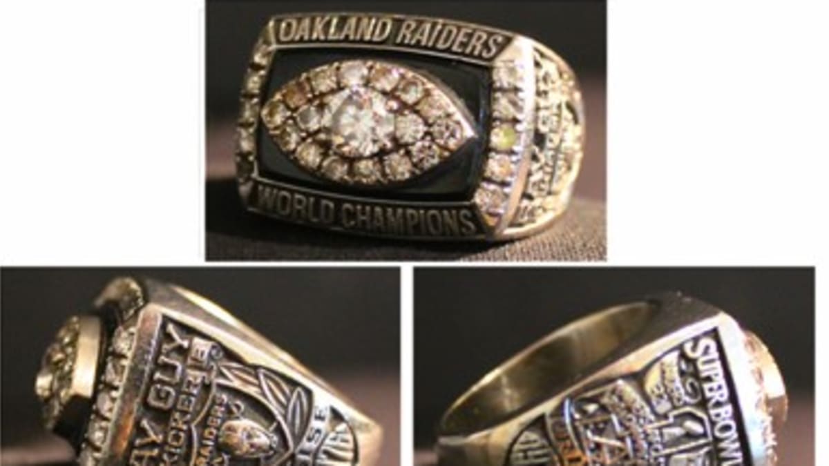 Super Bowl XVIII  Super bowl rings, Raiders, Oakland raiders