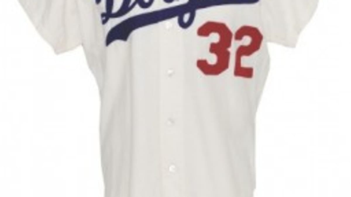 Koufax, Bryant Jersey and Russell Ring Top Grey Flannel Auction