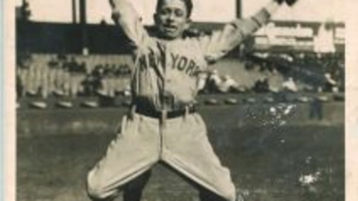 Circa 1927 Earle Combs Game Worn New York Yankees Cap. Baseball