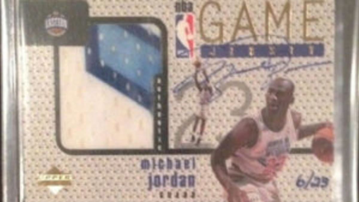 Michael Jordan Cards Sell For Big Bucks But Not 1 5 Million Sports Collectors Digest