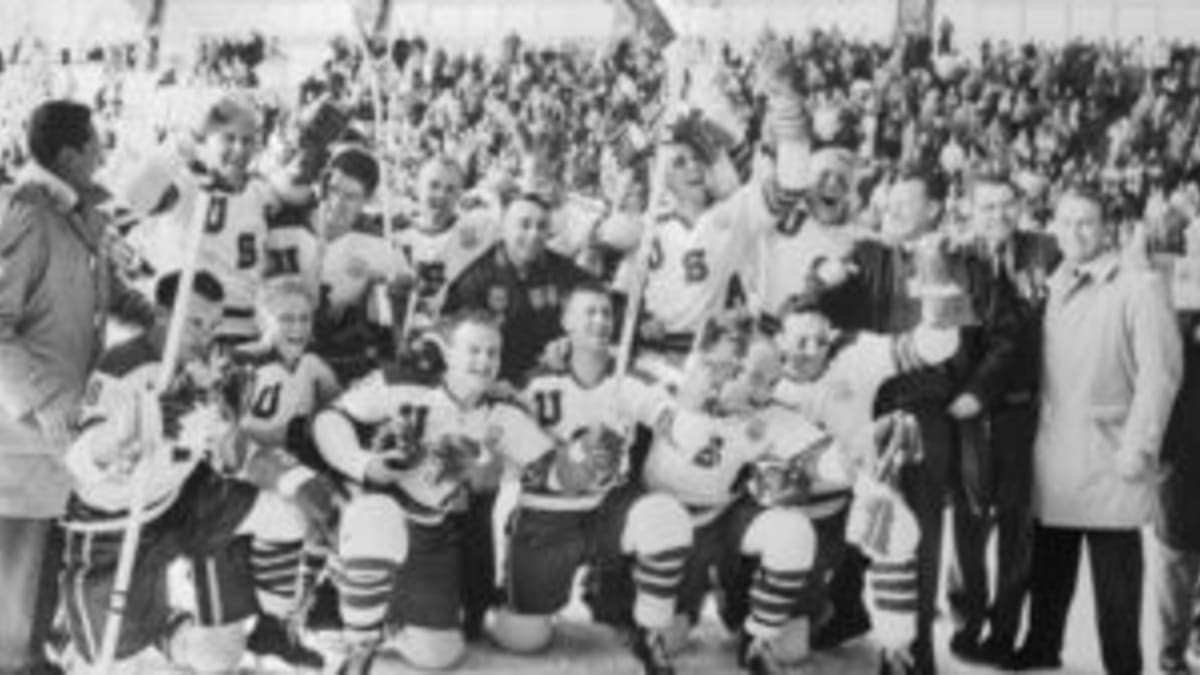 The 1960 U.S. Olympic men's hockey team was the first 'Miracle on