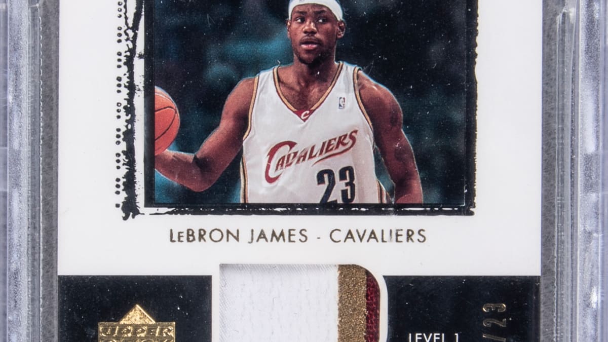 LeBron James 1-Of-1 Autographed Rookie Card Hits Auction Block