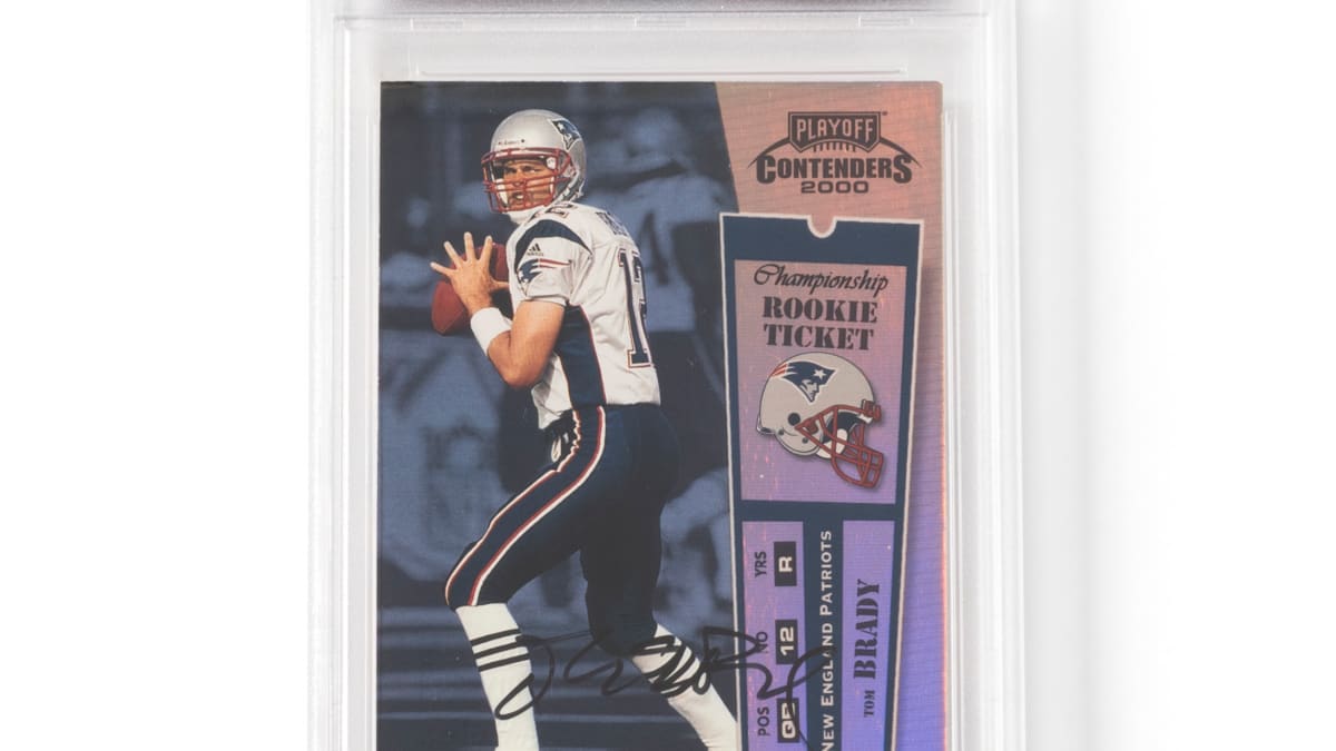 Lot Detail - Tom Brady Game Used 2000 Rookie Patriots Jersey