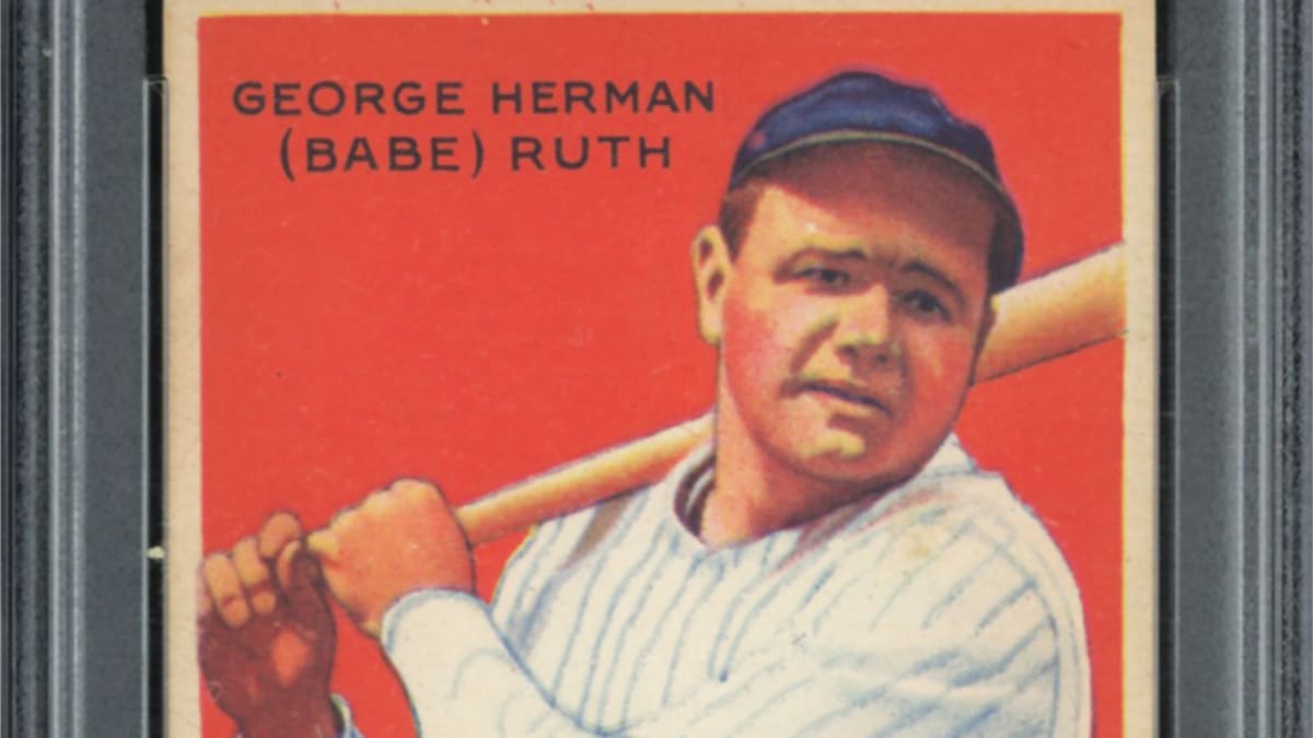 At Auction: 1933 Goudey #144 Babe Ruth.