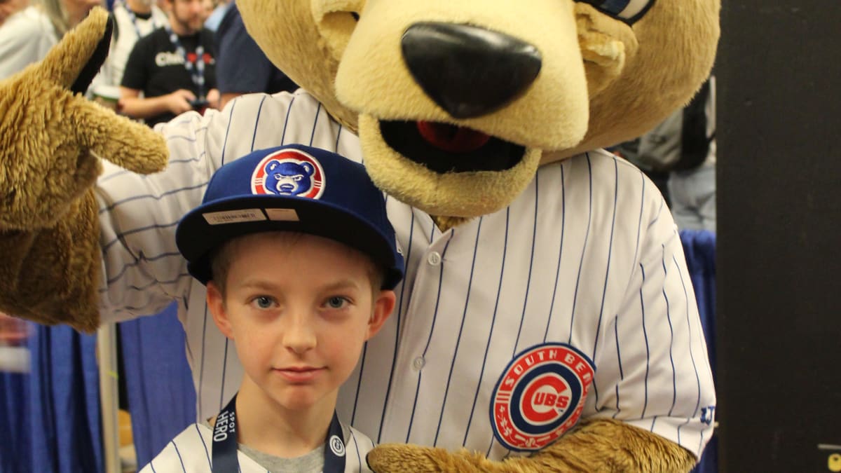 Come meet Clark the Cub from the - Mascot Hall of Fame