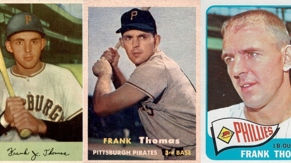 1950s Pirates star Frank Thomas remembered as a charitable, fan-friendly  card collector - Sports Collectors Digest