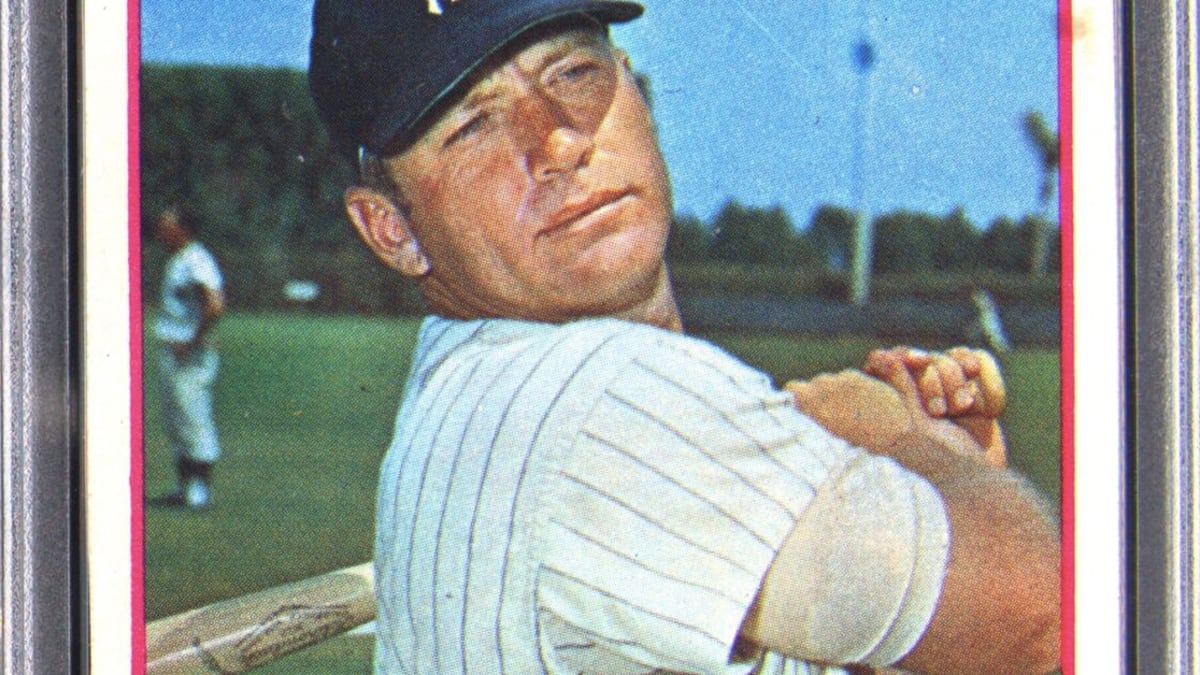 Mickey Mantle Photo Dates From First Yankee Spring Start