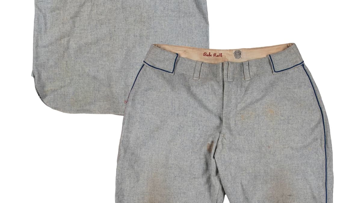 Babe Ruth's Coaching Uniform to Fetch up to $500,000 at Auction