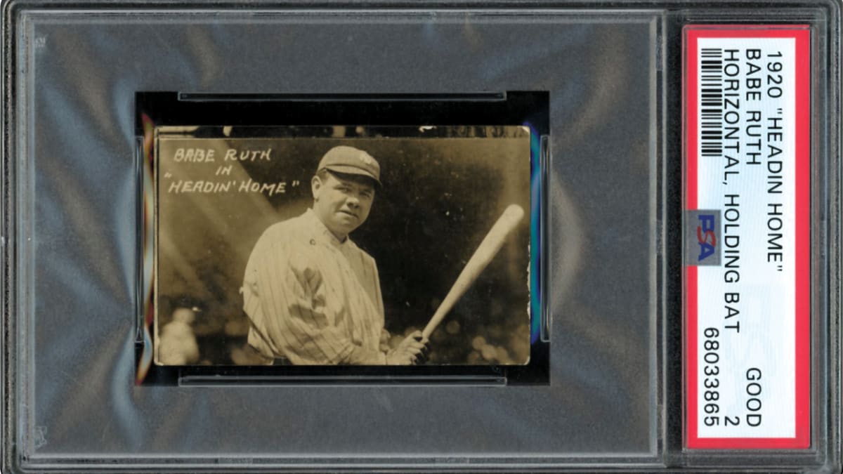 Only Ten Babe Ruth Rookie Baseball Cards Survive. Now, One Is