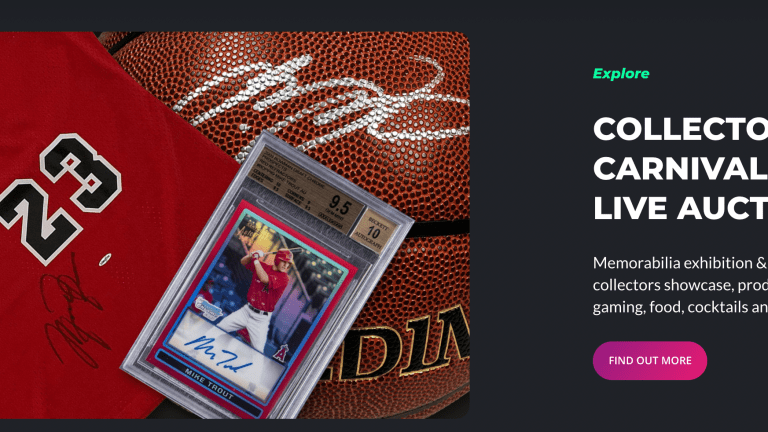 New MINT Collective event will feature unique auction of premium sports collectibles