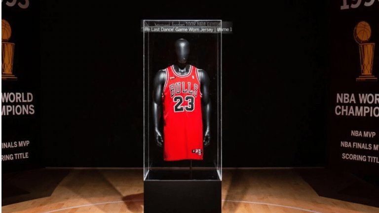 Record-setting $10 million Michael Jordan jersey shows sports memorabilia also on the rise